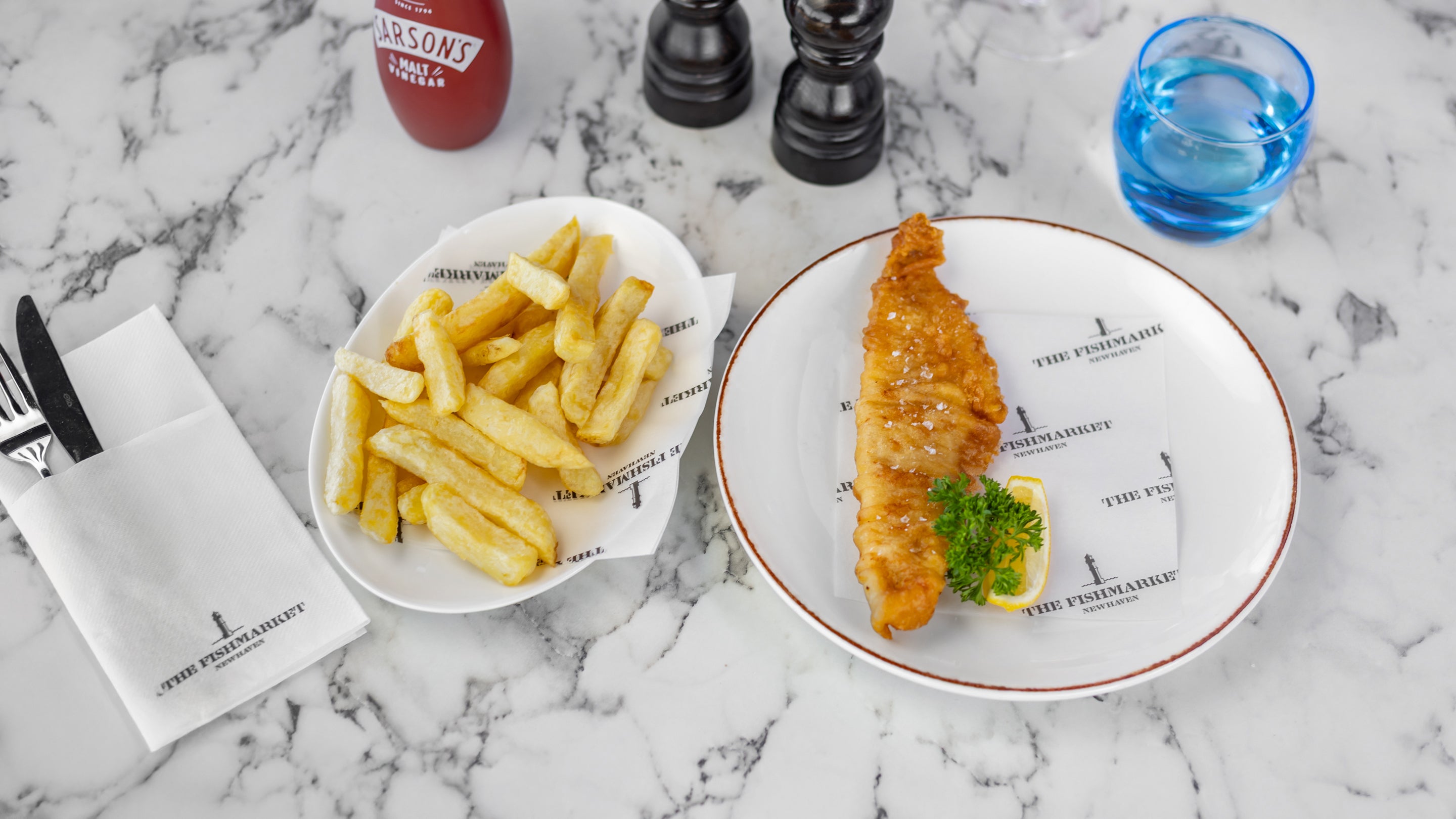 Wee Haddie, Chips & Mushy Peas