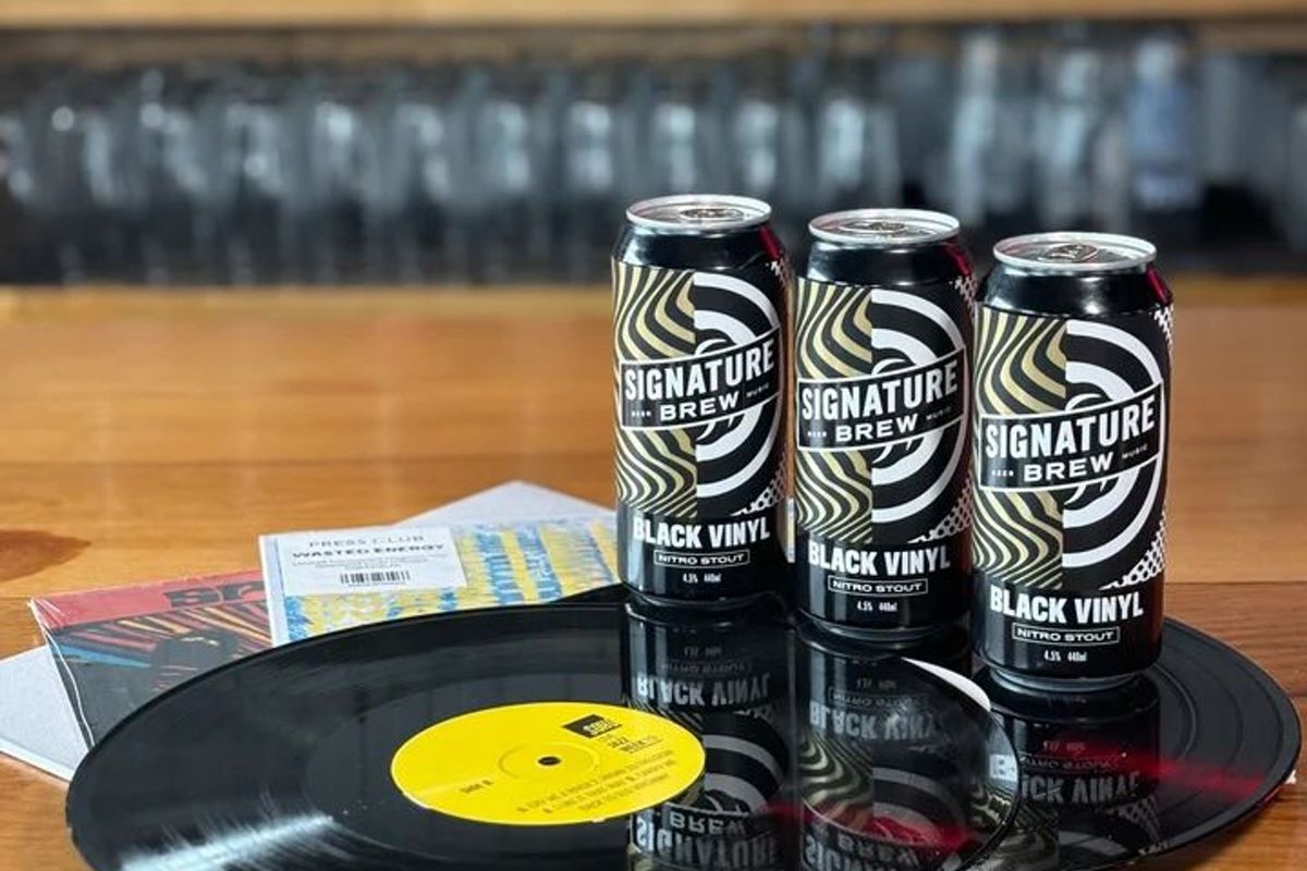 Black Vinyl Nitro Stout 440ml