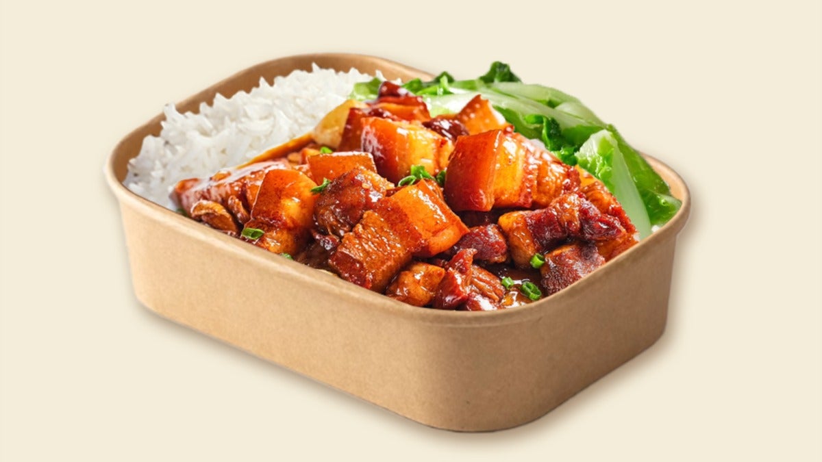红烧肉盖饭 Braised Meat Rice