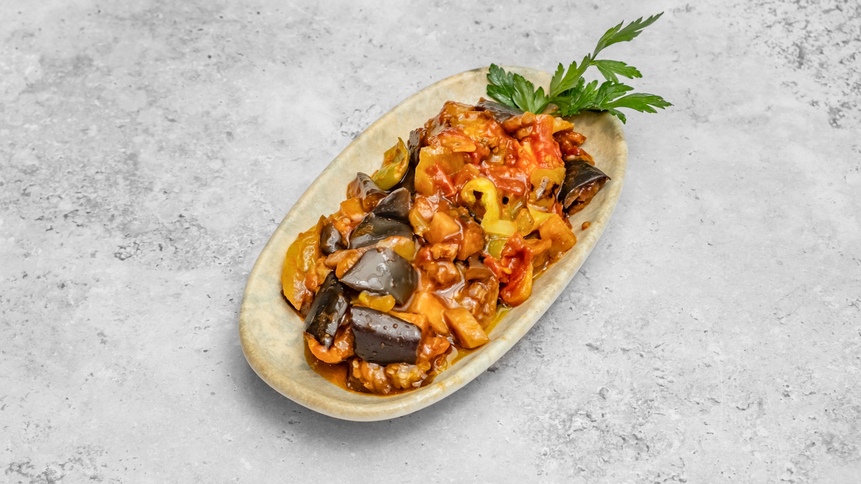 Fried Aubergine