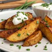 Oven Baked Potato Wedges