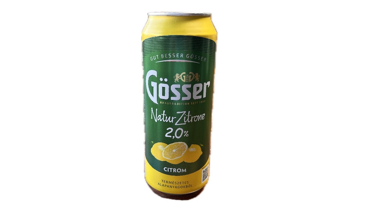Gösser Hungarian Natur Zitrone
