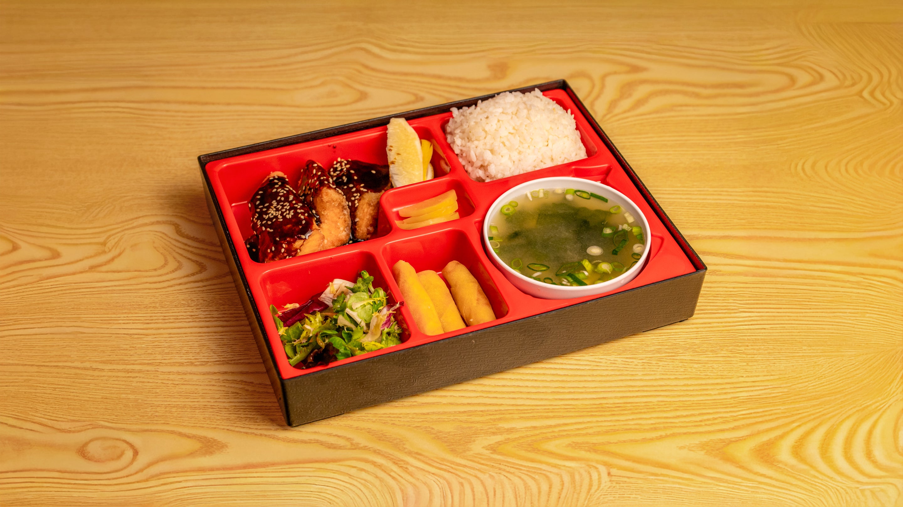 Salmon Teriyaki Bento