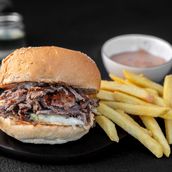 Beef Shawarma Burger