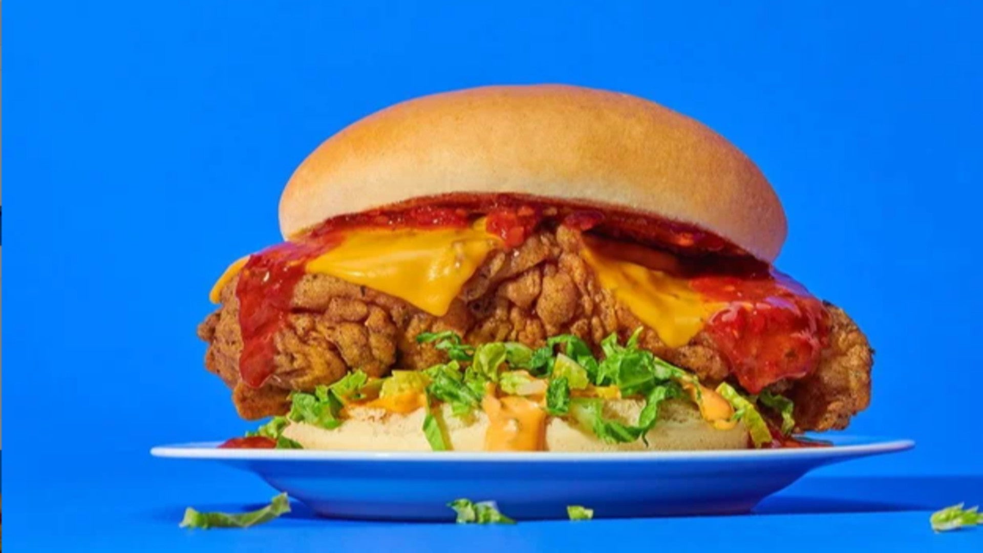 Chilli Bang Chicken Burger