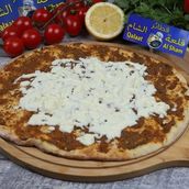 Cheese With Sausage Manakish
