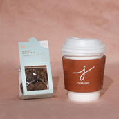 Organic Coffee & Brownie Biscuit Balls
