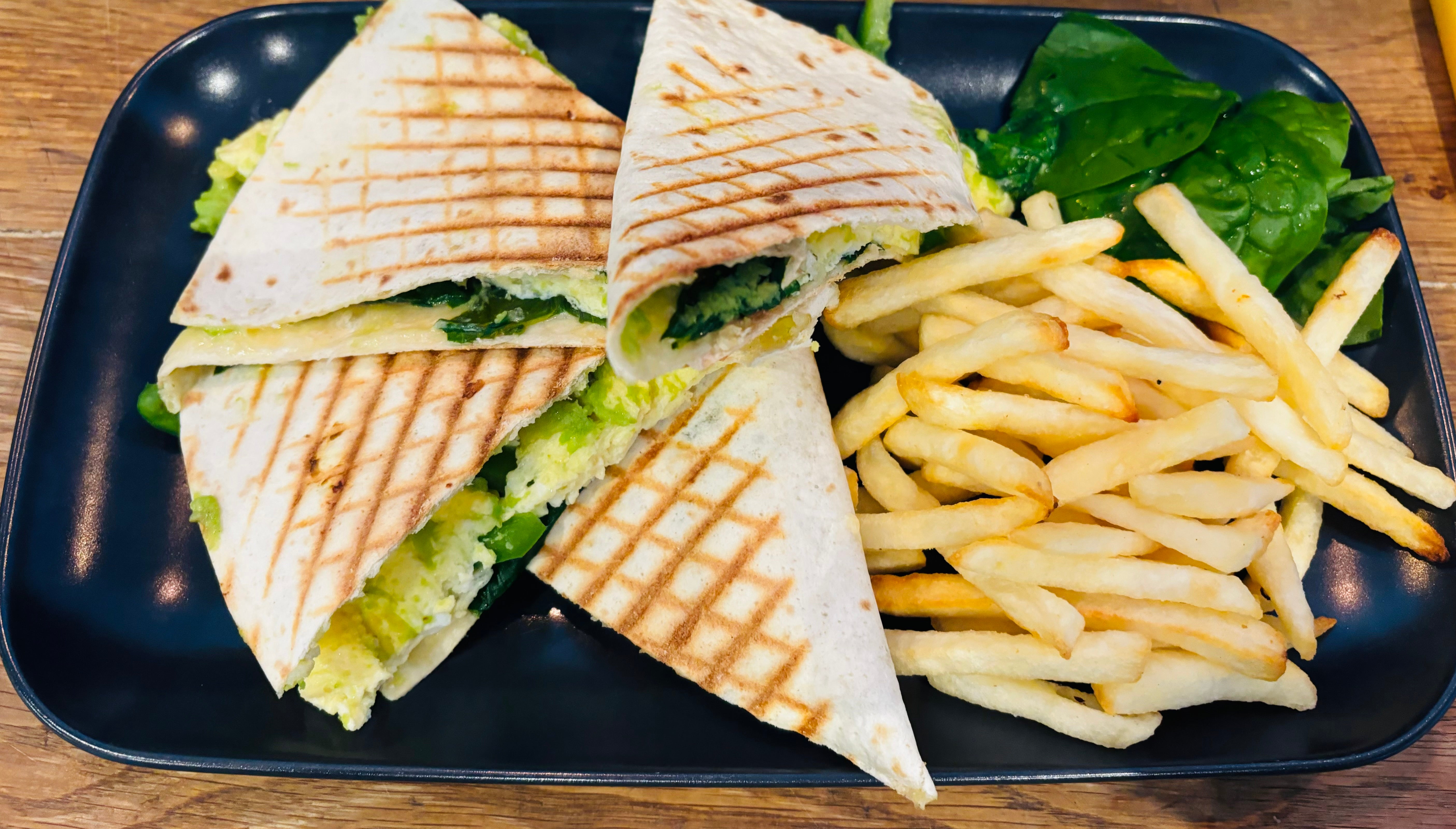 Vegetarian Breakfast Quesadilla