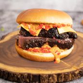 Cheetos Brisket Burge