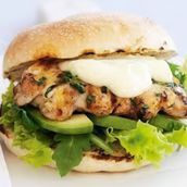 Chicken Tikka Burger