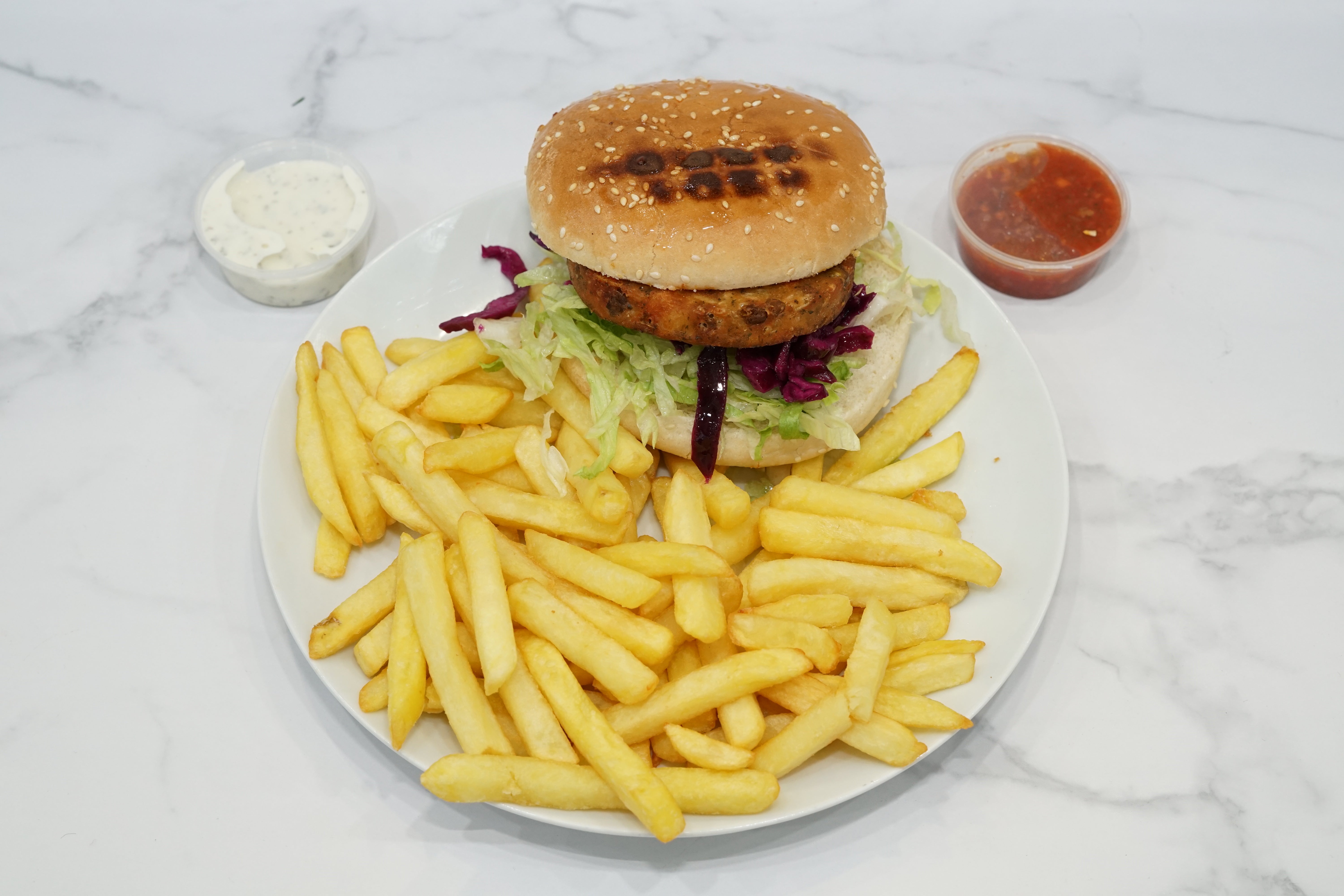 Veggie Burger (V)
