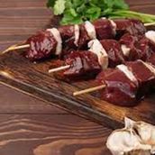 Beef Liver Skewer Australia (3 pieces) 300 Gm