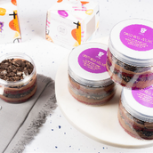 Oreo Red Velvet Cake Jar