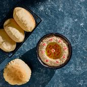 Mutabbal With Bread