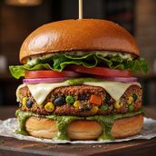 VEG. BURGER