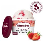 Strawberries & Cream Minicup 75ml