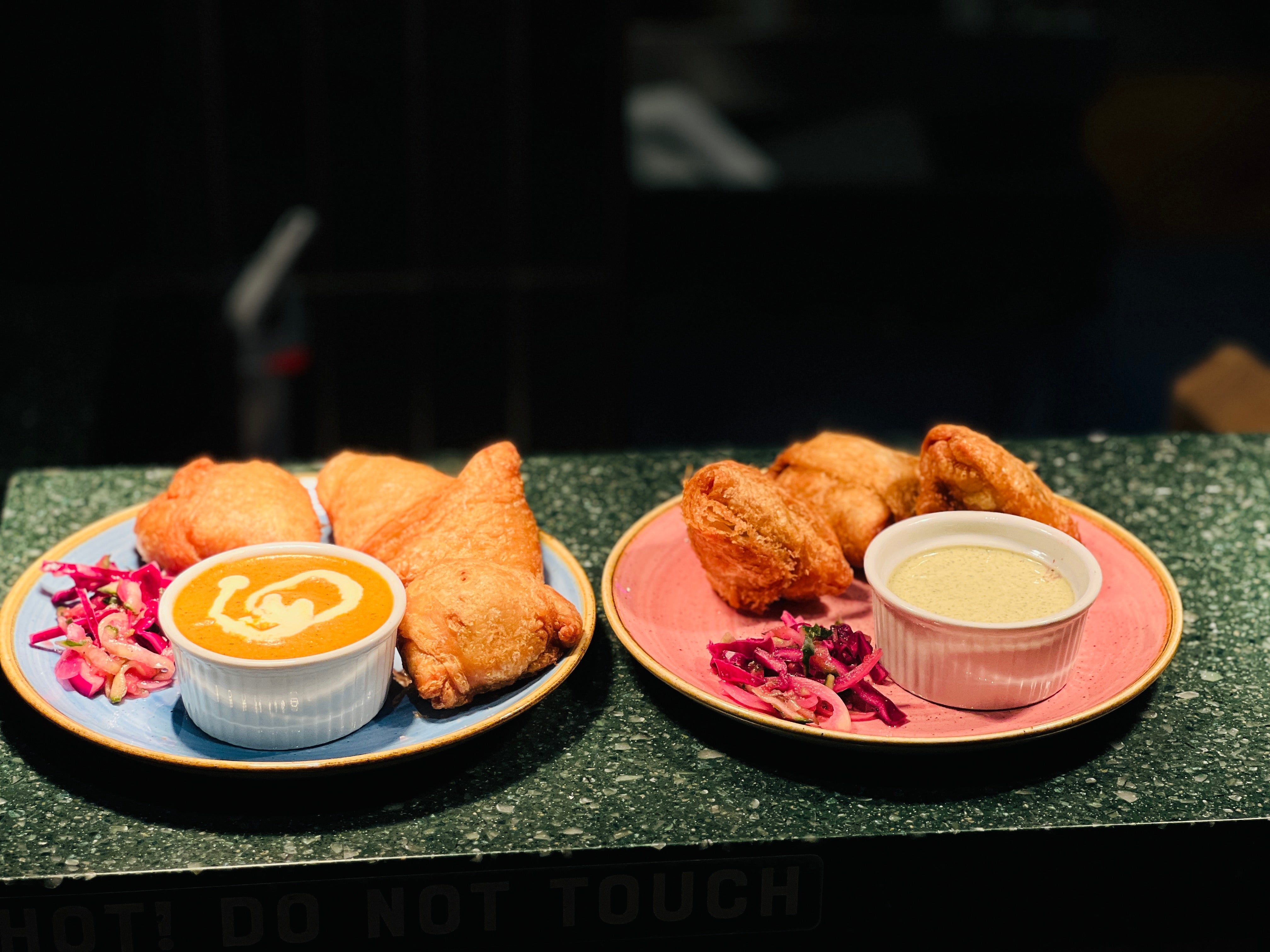Butter Chicken Puff Samosa