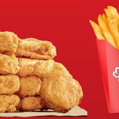 Chicken Nuggets Meal 5 Pieces With French Fries