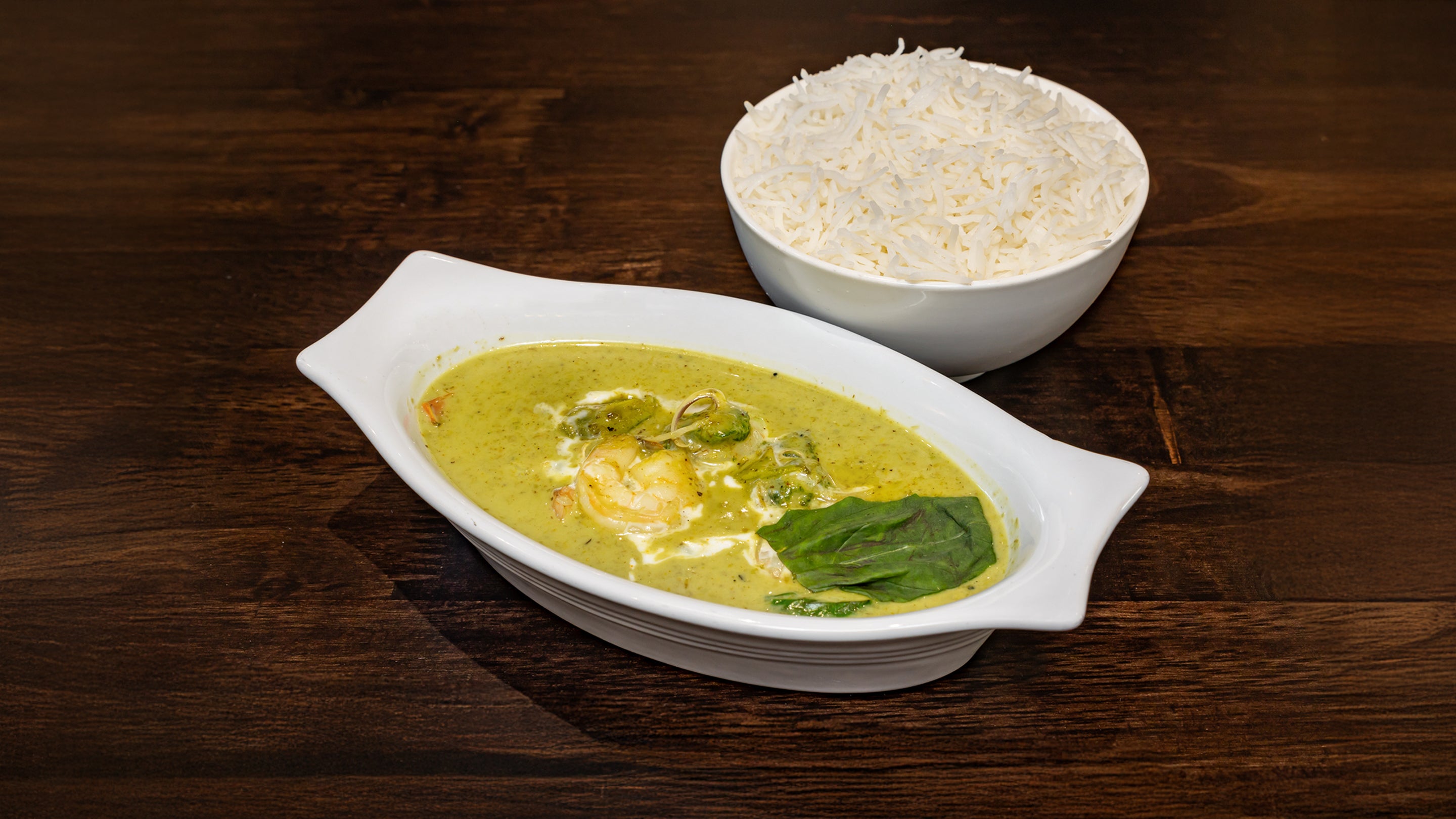 Thai Green Curry Prawns