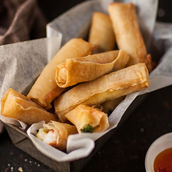 Cheese Spring Rolls