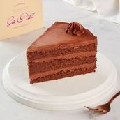 Dark Lindt Chocolate Cake