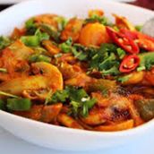 Sauteed Mushroom Masala Moonglette
