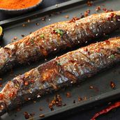 Pacific Saury BBQ