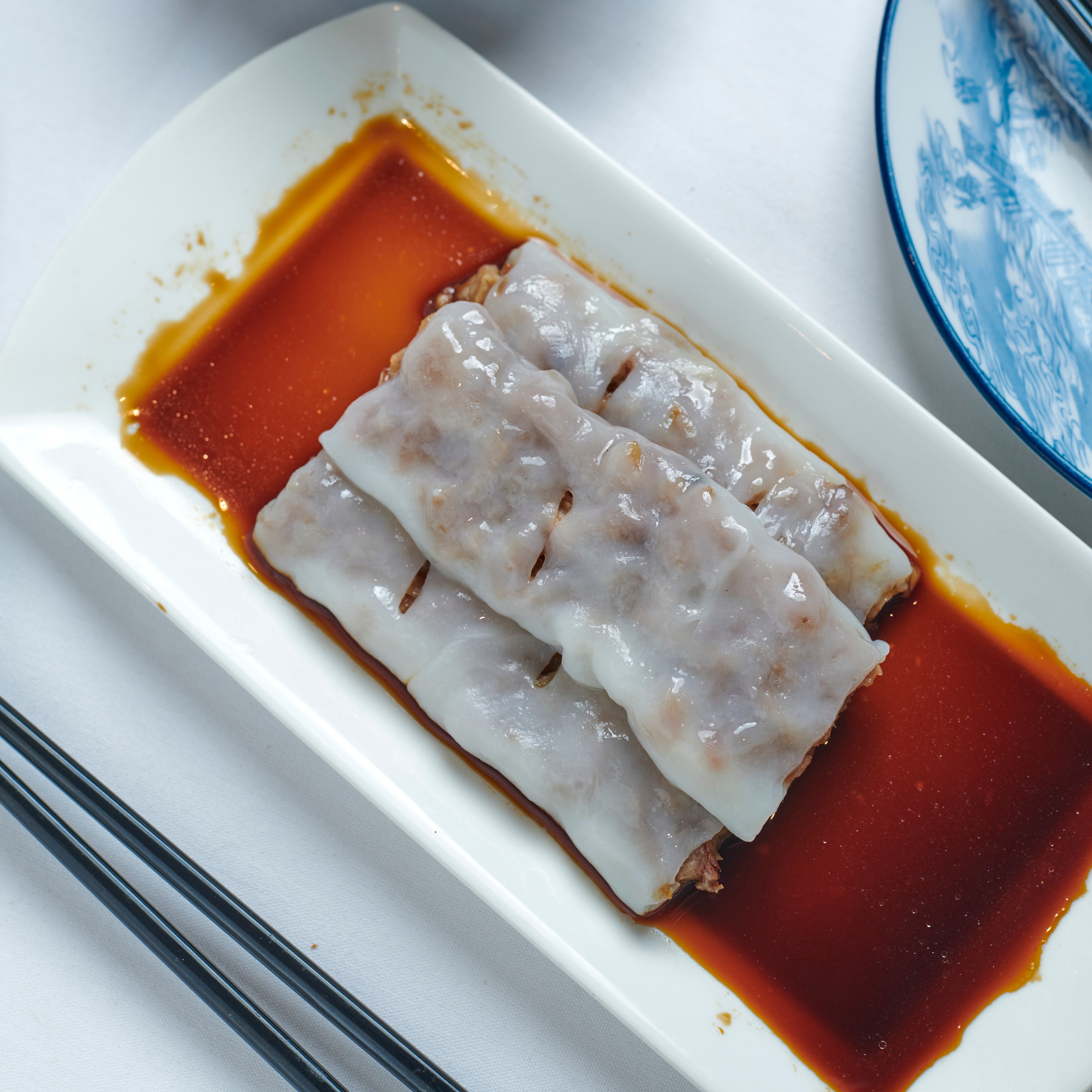 叉燒滑腸粉 Roast Pork Cheung Fun