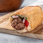 Meat Kabab Sandwich