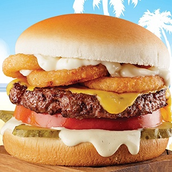 Smoke house Burger Combo