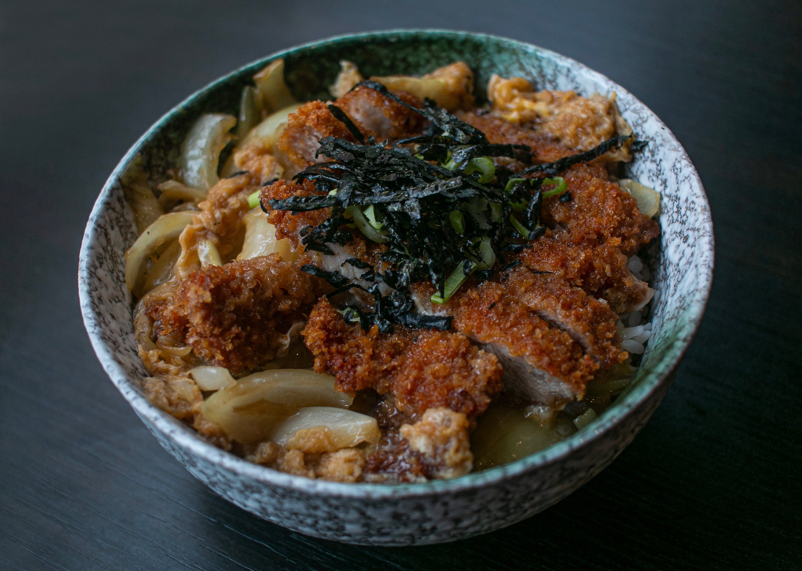 Runny Egg with Katsu Pork Rice 滑蛋吉烈豬扒飯