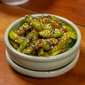 Edamame (Chilli Butter Or Salt) (VG, GF, D)
