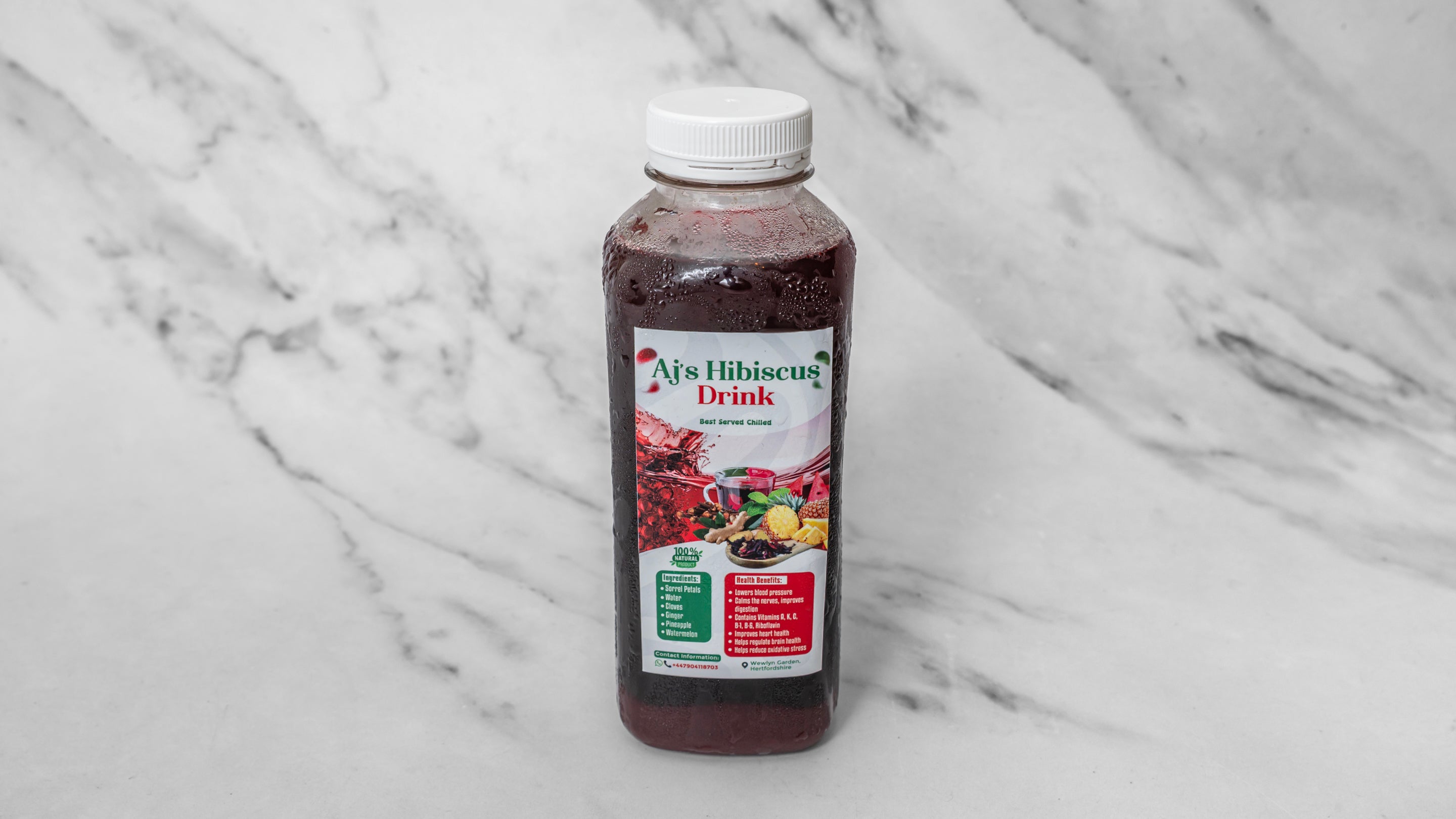 Hibiscus Drink 500ml bottle