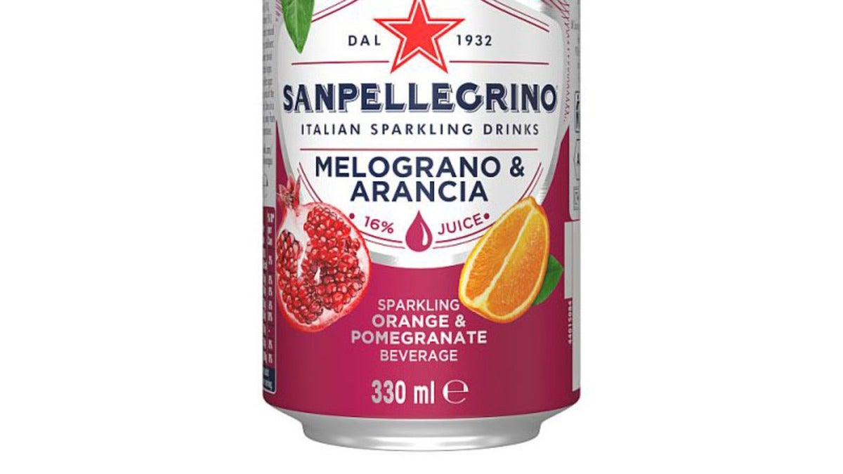 San Pellegrino orange
