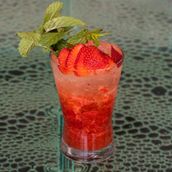 Strawberry mojito