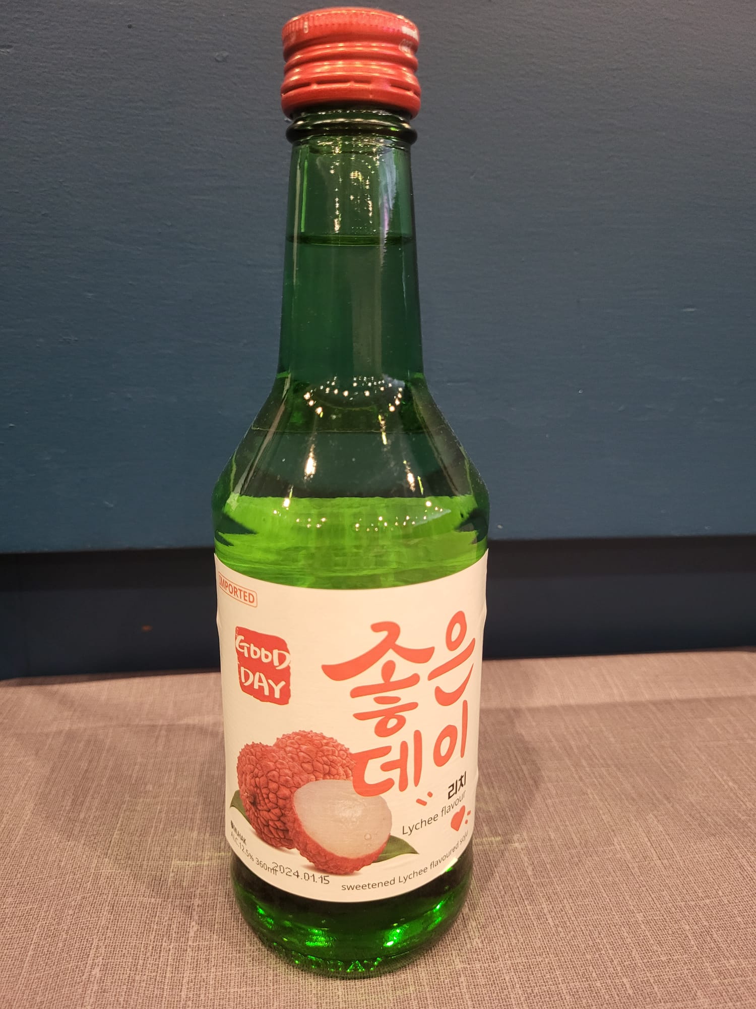 Korean Soju - Lychee Abv 13.5%
