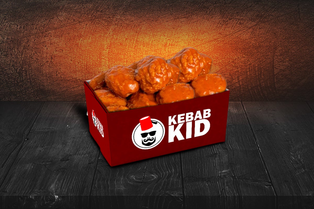 Boneless Fiery franks buffalo (extra hot ) Wings
