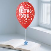 Red Sweetheart Breeze Balloon