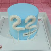 Cake With Number 
