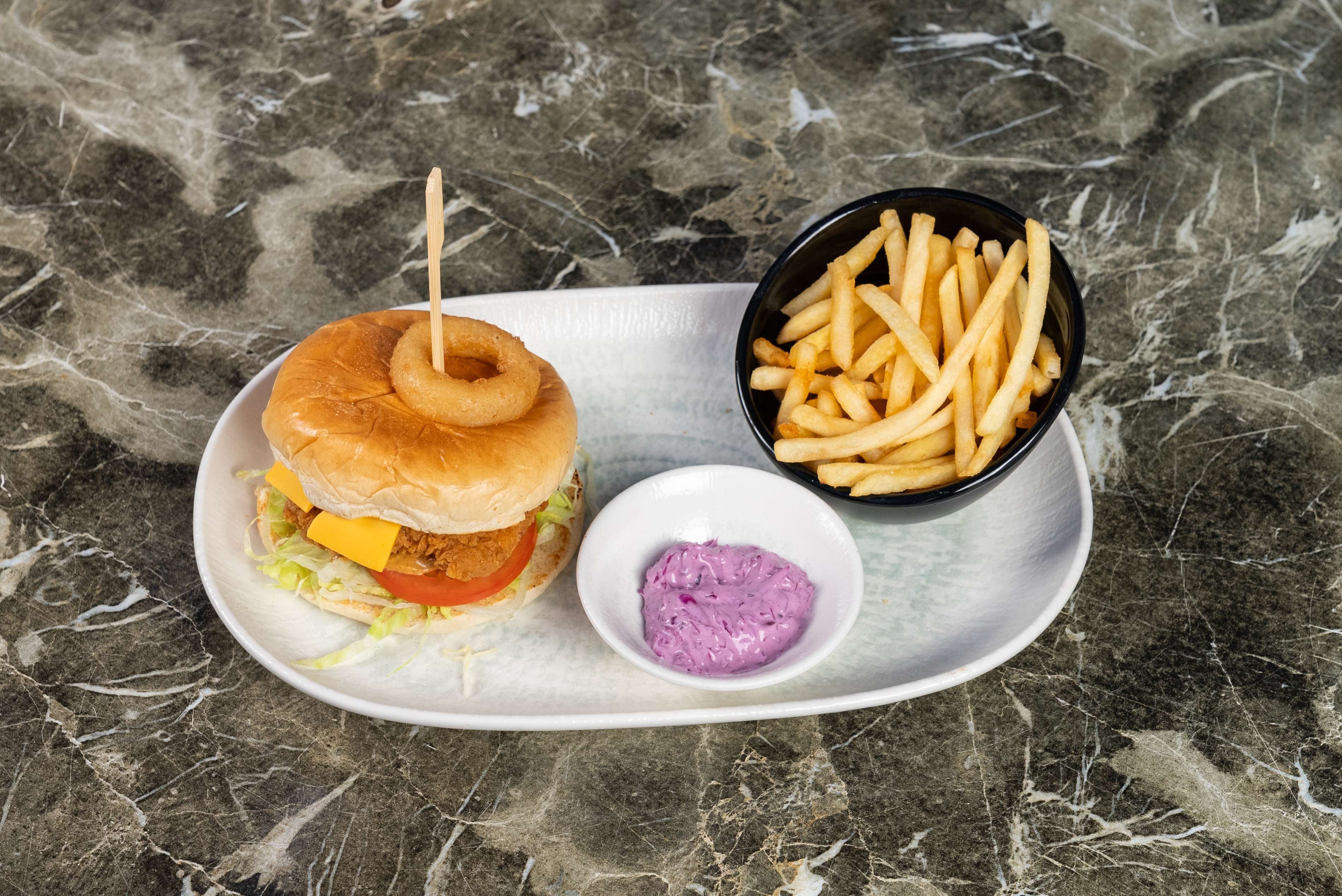 Southern Fried Chicken Burger