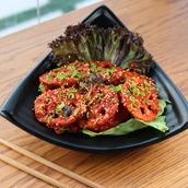 Lotus Stem Honey Chili (V)