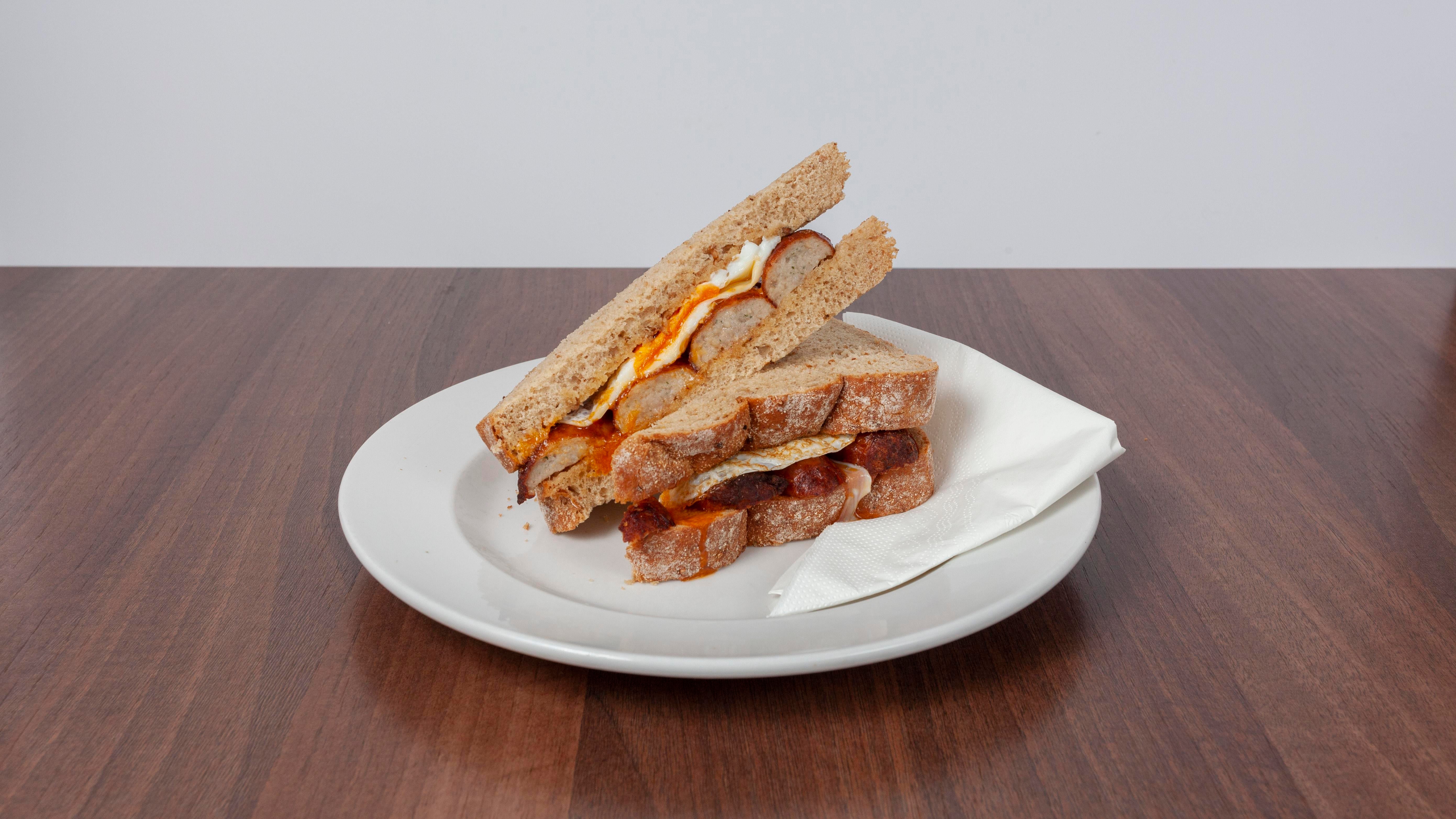 Sausage and Egg Sandwich