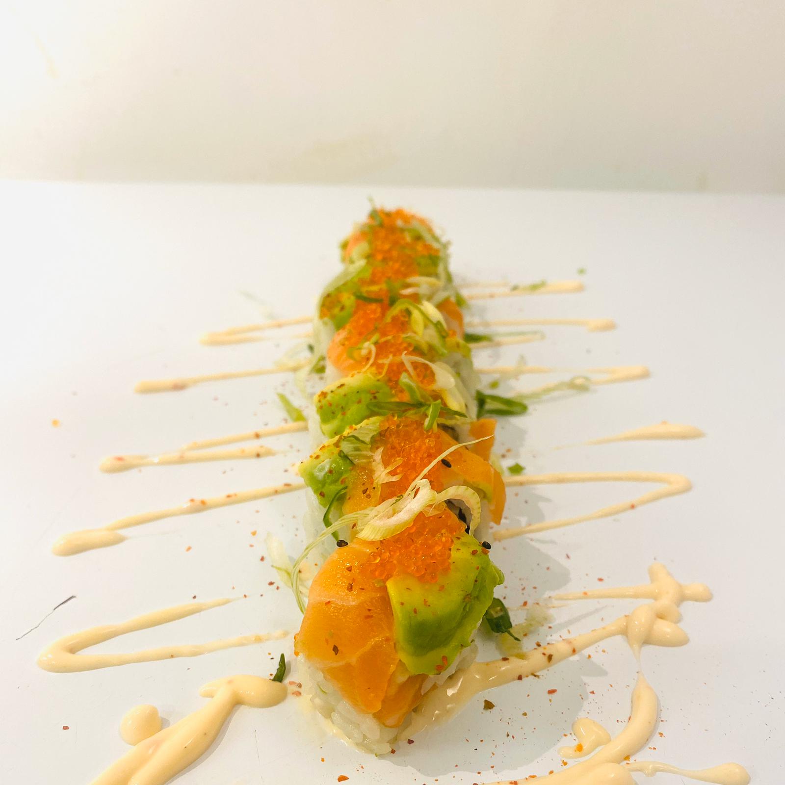 Salmon (Sake) Dragon Roll