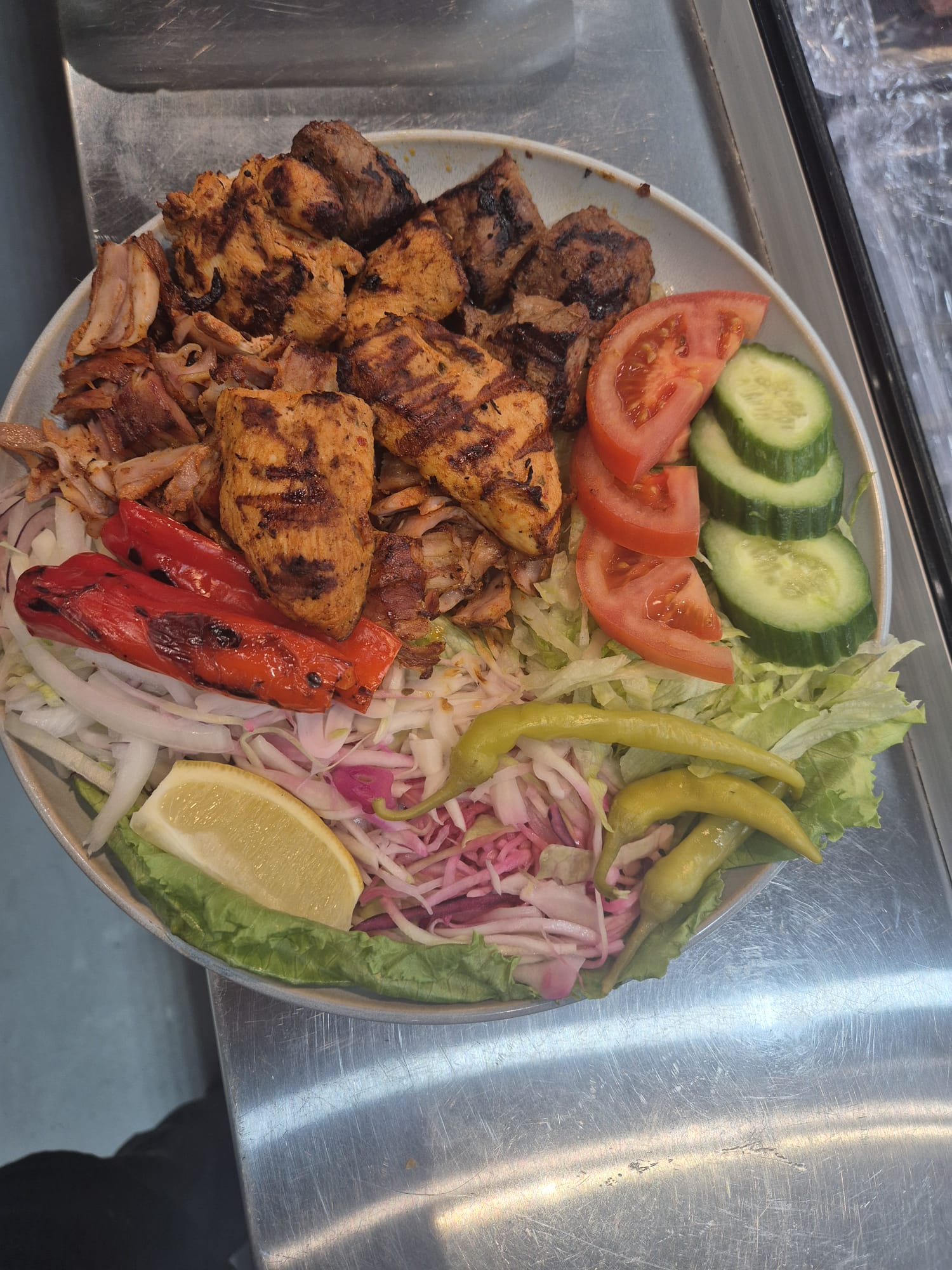 Chicken Shish and Lamb Kofta