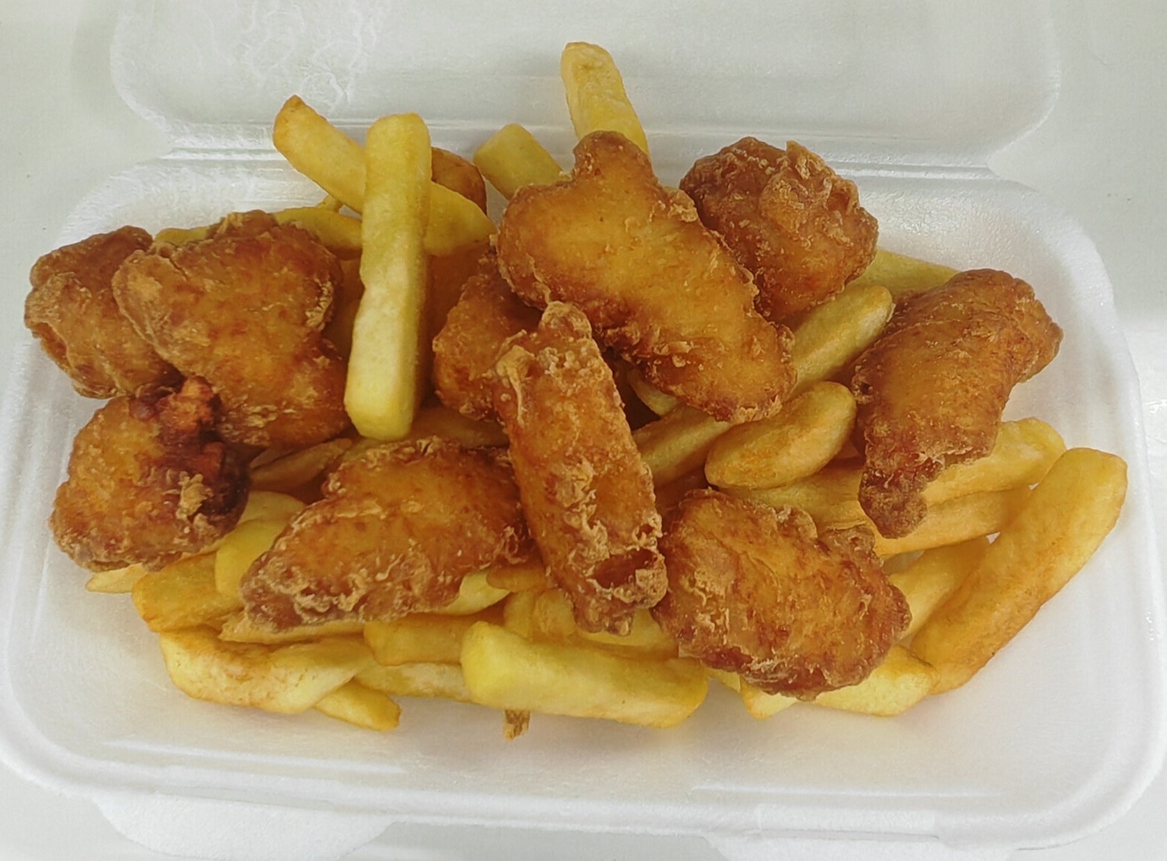 Chicken Nuggets and Chips