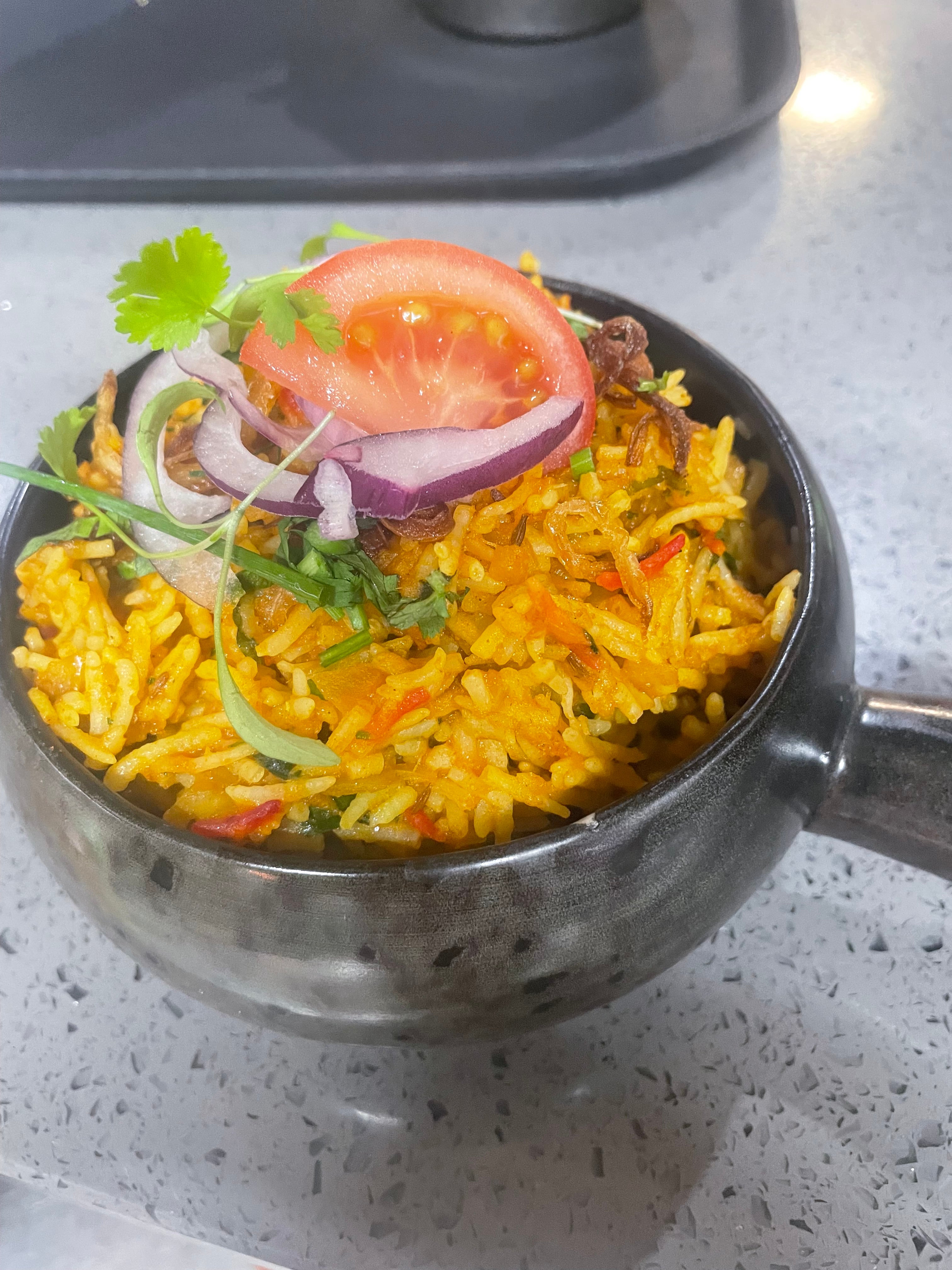 Mixed Biryani (Lamb, Chicken and Prawns)