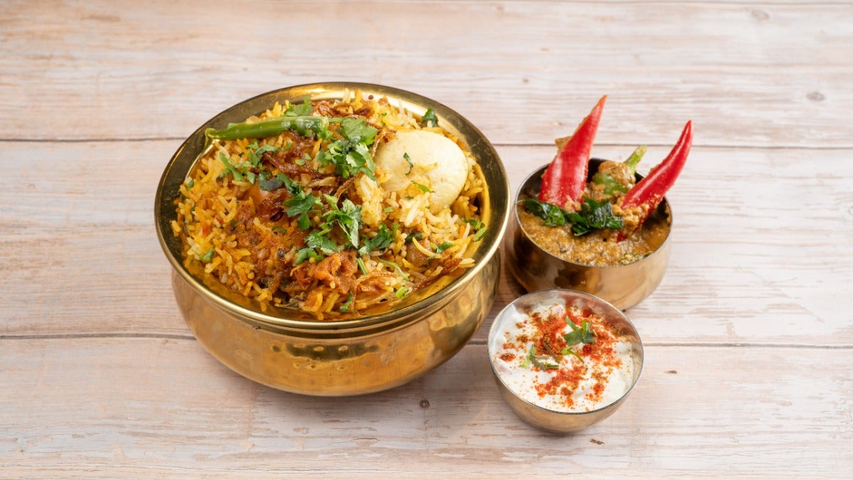 Chicken Dum biryani + Chicken 65
