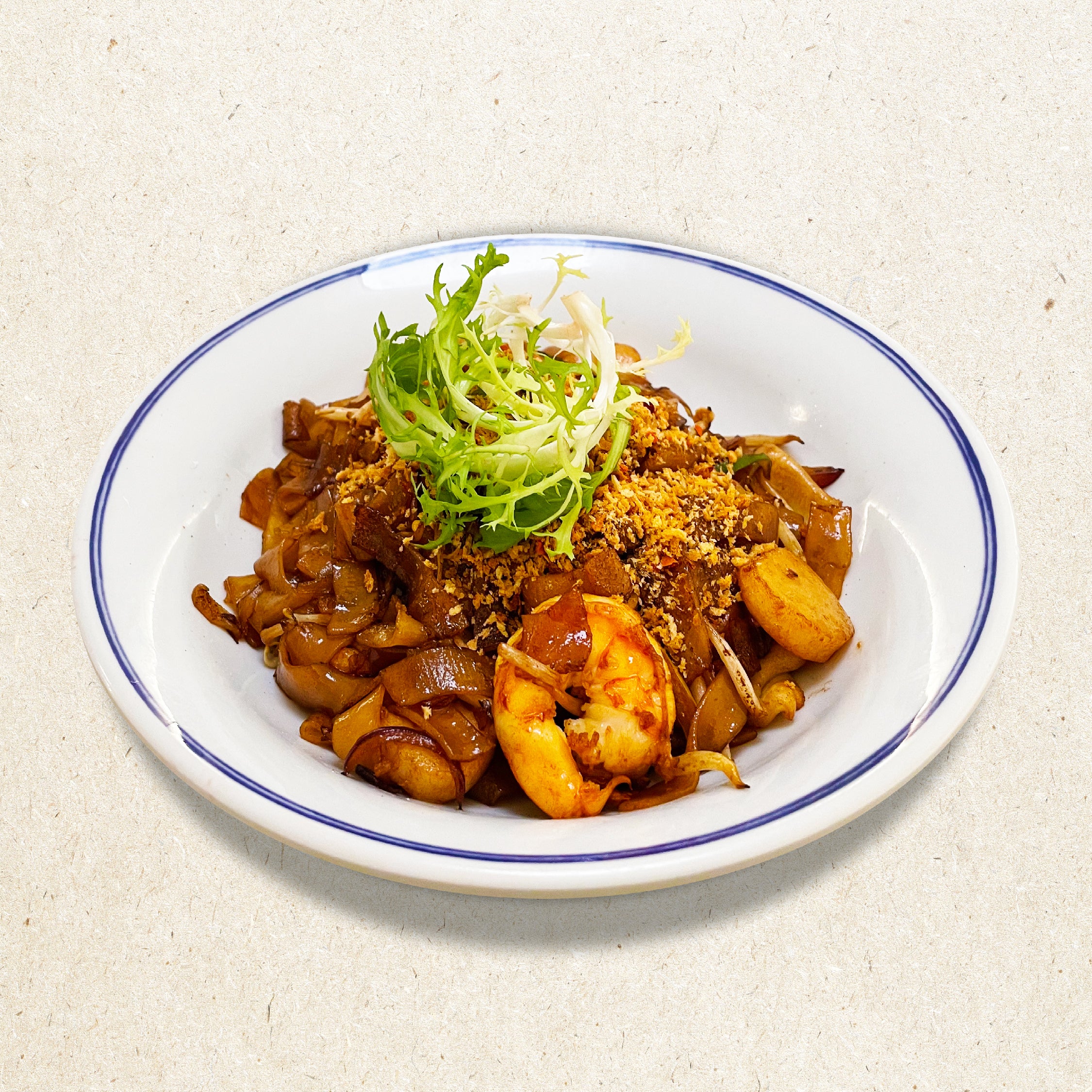 避風塘干炒河 Crunchy Garlic Chilli Ho Fun