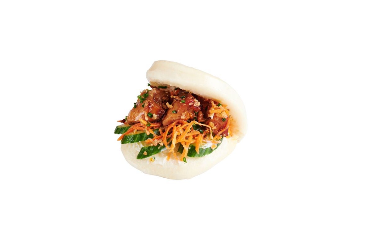 Roasted Teriyaki Chicken Bao Bun