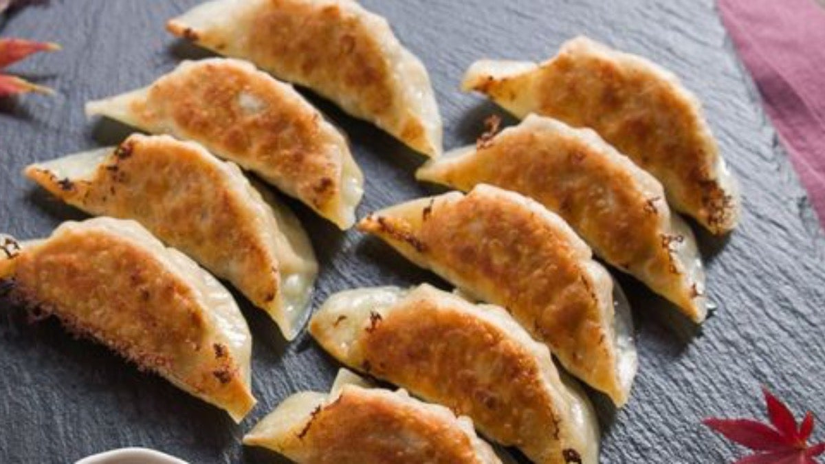日式蔬菜饺Japanese Vegetable Dumplings